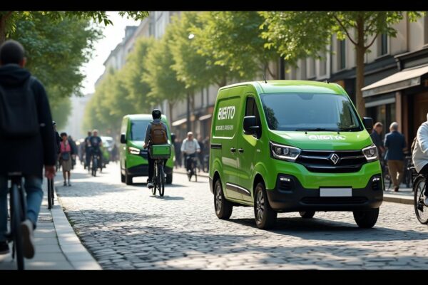 Comment la livraison du dernier kilomètre sans pollution transforme les villes durables