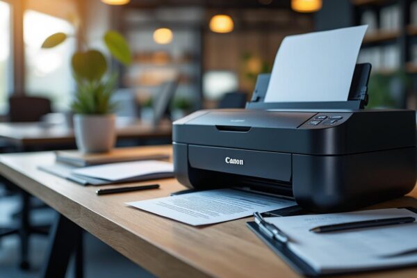 Optimisez la qualité en scannant un document avec une imprimante Canon