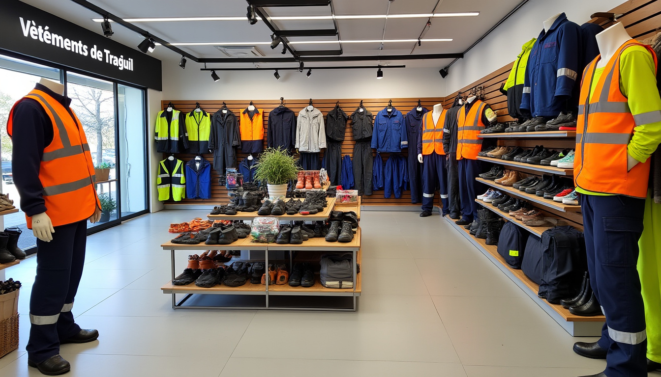 découvrez les meilleurs magasins de vêtements de travail à la roche-sur-yon grâce à notre visite guidée dédiée aux professionnels. trouvez facilement tenues et équipements adaptés à vos besoins professionnels.