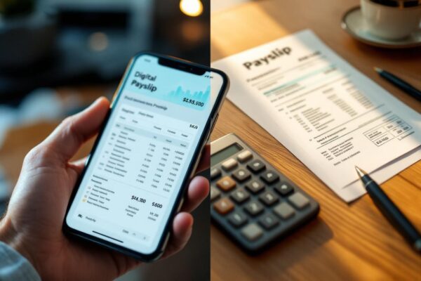 Comparatif : bulletin de salaire dématérialisé vs papier