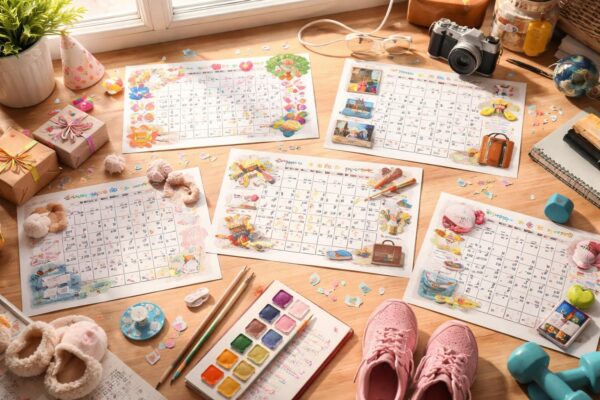 5 idées créatives pour utiliser un calendrier compte à rebours à imprimer
