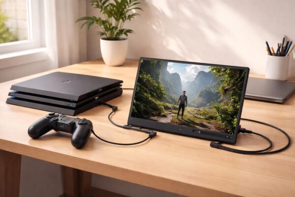 Guide : brancher PS4 sur moniteur portable plutôt que laptop
