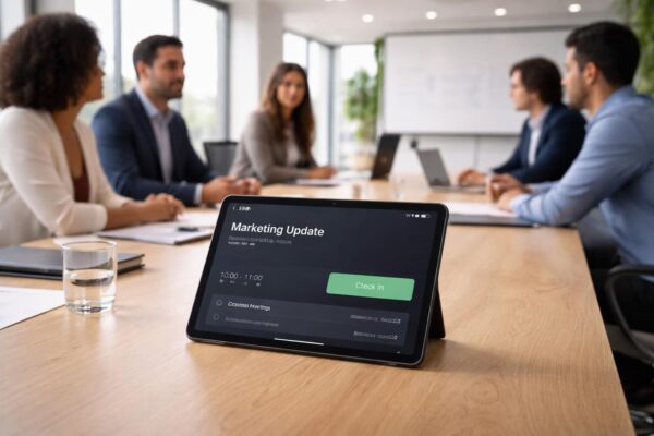 iPad Pro en salle : l’expérience “Room Display” qui change les réunions