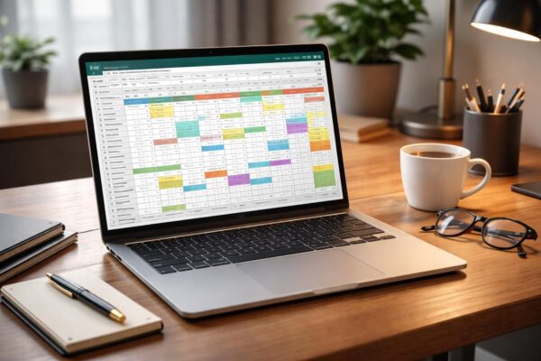 Créer un calendrier Excel personnalisé pour planifier l&rsquo;année