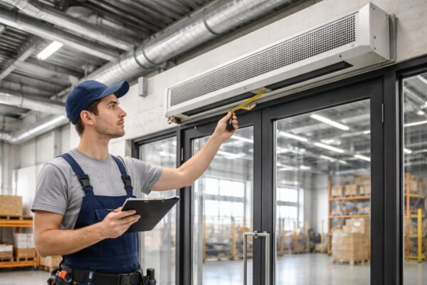 Dimensionnement d&rsquo;un rideau d&rsquo;air chaud : guide pour les débutants