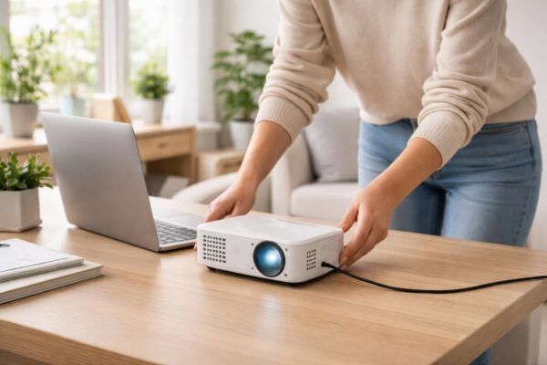 Télétravail : installer un vidéoprojecteur LED au bureau sans se compliquer la vie