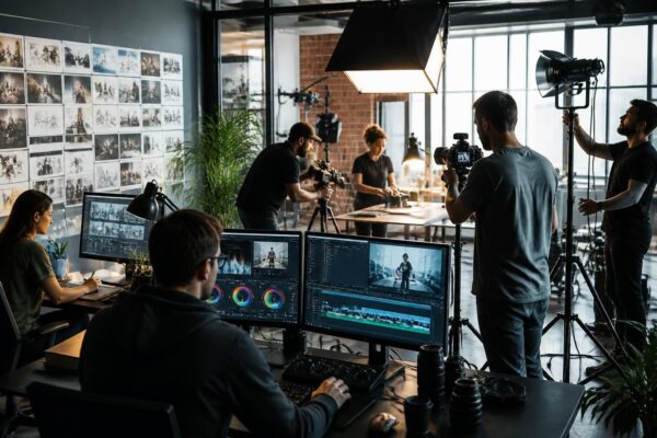 Des vidéos dynamiques créées par Victory Crea pour promouvoir vos services